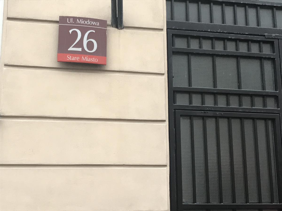 Stare Miasto Miodowa 26 Lejlighed Warszawa Eksteriør billede